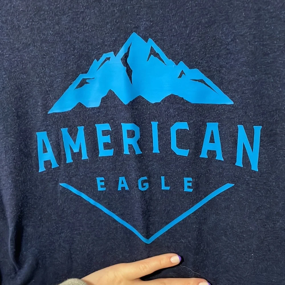 Mens American Eagle Logo Tee - Picture 2 of 4